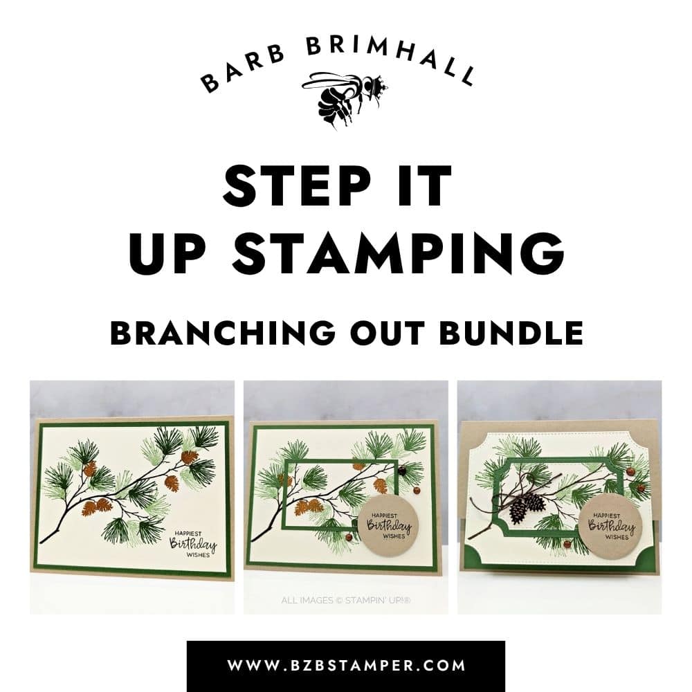 Step It Up Stamping Branching Out Tutorial 1 Step It Up Stamping Branching Out Tutorial